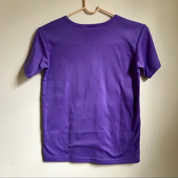 🦋Vintage Purple Graphic Tee Shirt Girls - Picture 2 of 5